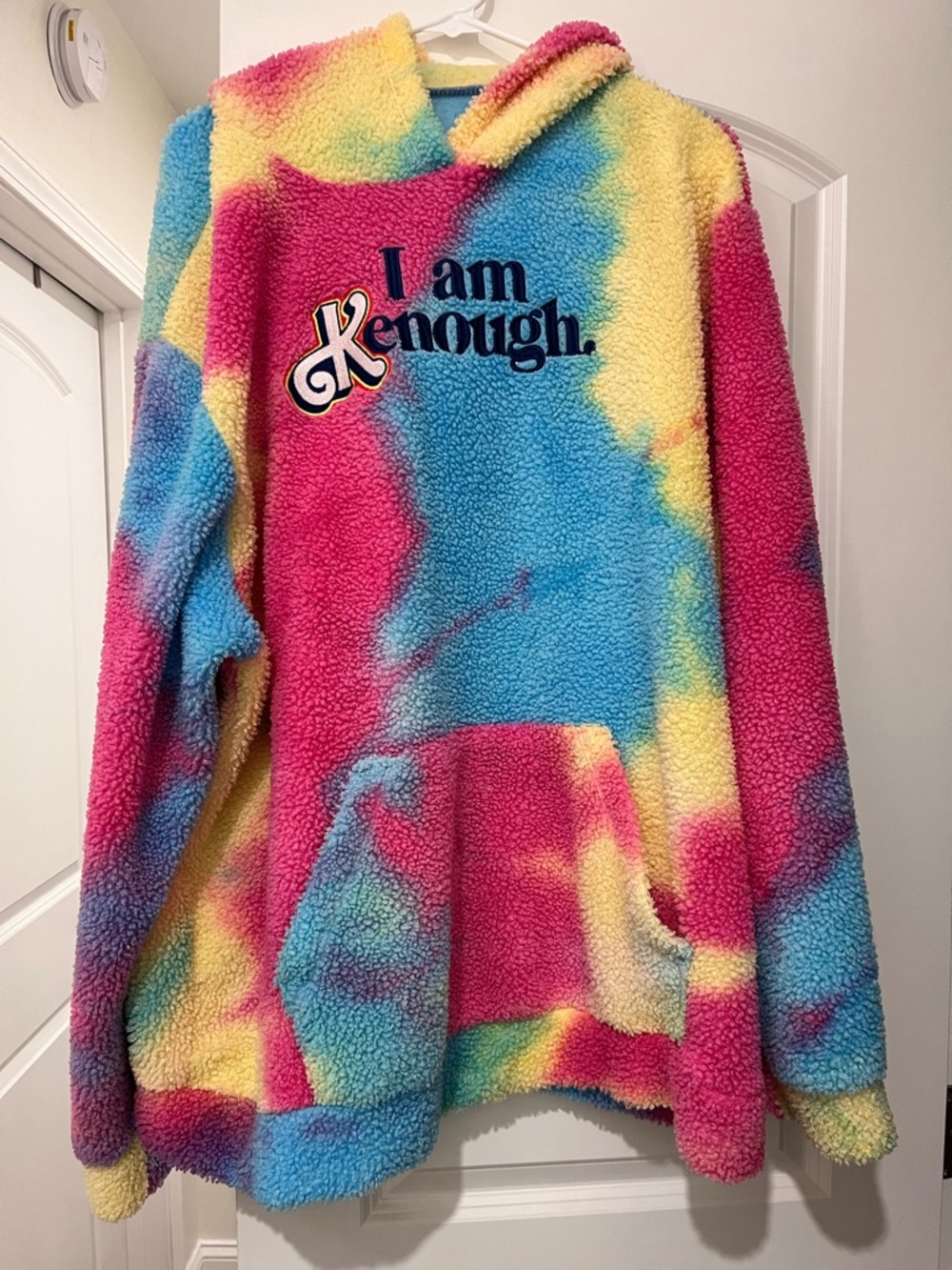 Mattel I am Kenough Tie-Dye Sherpa Hoodie
